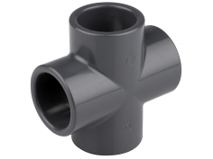 Крестовина (Крест) 25 мм (ПВХ, НПВХ, PVC U) под клей  [Копия от 23.04.2026 10:24:07]